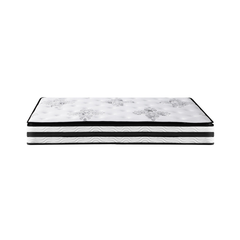 Bedra Single Mattress Breathable Luxury Bed Bonnell Spring Foam Medium 22cm-Mattresses-PEROZ Accessories