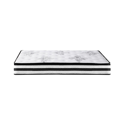 Bedra Single Mattress Breathable Luxury Bed Bonnell Spring Foam Medium 22cm-Mattresses-PEROZ Accessories