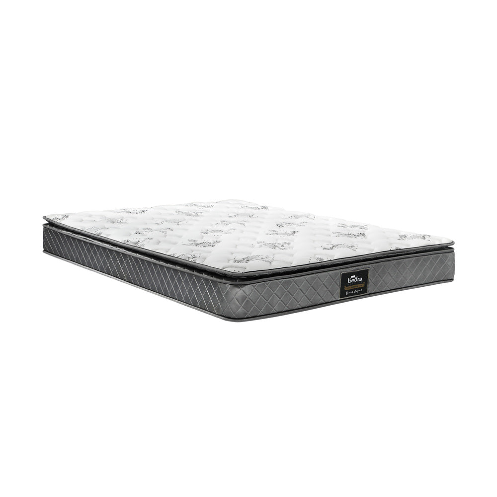 Bedra Queen Mattress Breathable Luxury Bed Bonnell Spring Foam Medium 21cm-Mattresses-PEROZ Accessories
