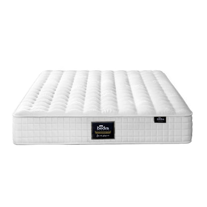 Bedra Double Mattress, 27cm Bed Mattress with Top Pocket Spring System-Mattresses-PEROZ Accessories