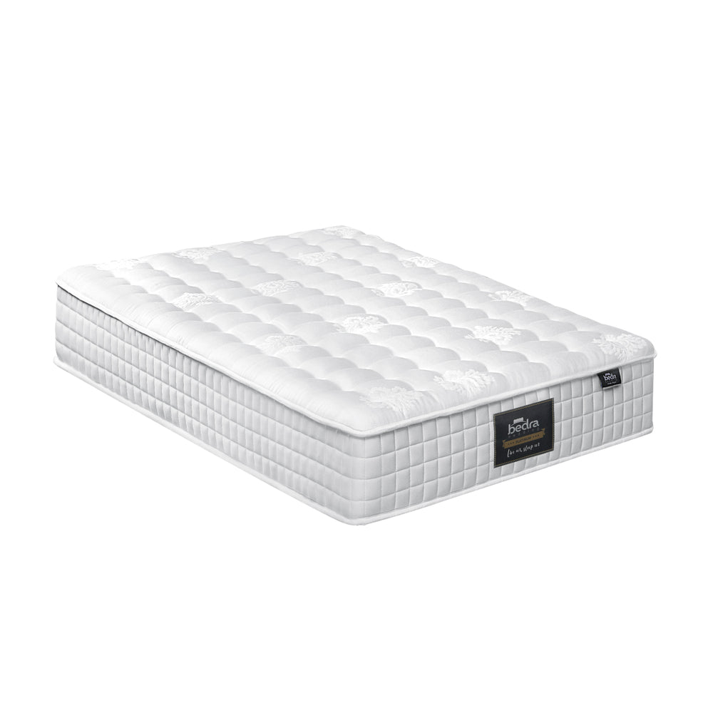 Bedra Single Mattress, 27cm Bed Mattress with Top Pocket Spring System-Mattresses-PEROZ Accessories