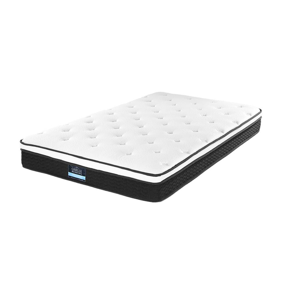 Giselle Bedding 21cm Mattress Euro Top King Single-Mattresses-PEROZ Accessories