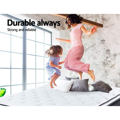 Giselle Bedding 21cm Mattress Euro Top Queen-Mattresses-PEROZ Accessories