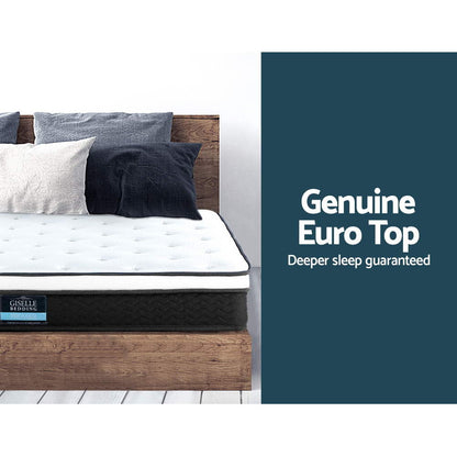 Giselle Bedding 21cm Mattress Euro Top Queen-Mattresses-PEROZ Accessories