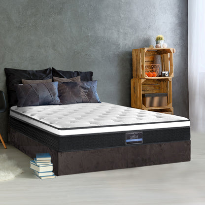 Giselle Bedding 21cm Mattress Euro Top Queen-Mattresses-PEROZ Accessories