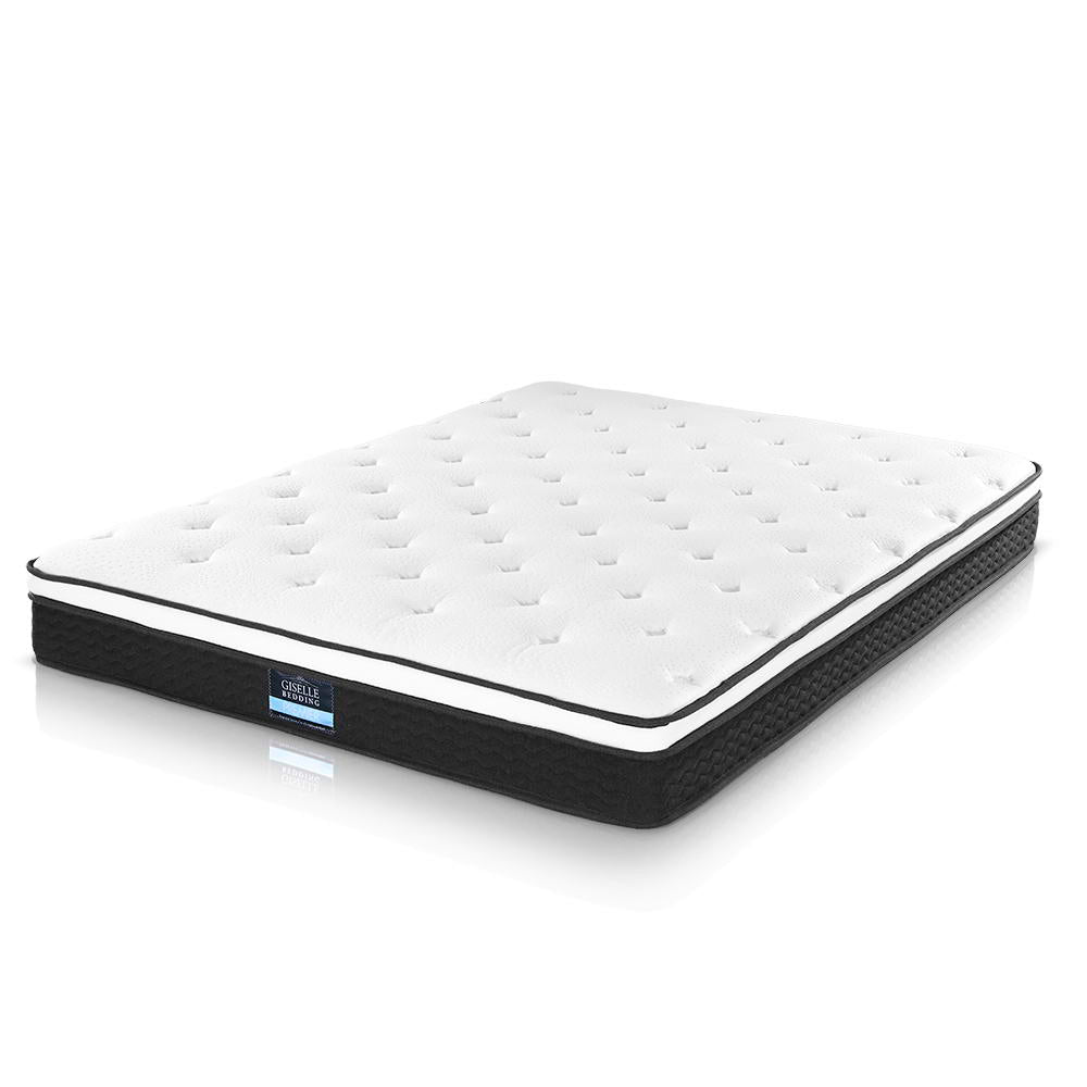 Giselle Bedding 21cm Mattress Euro Top Queen-Mattresses-PEROZ Accessories