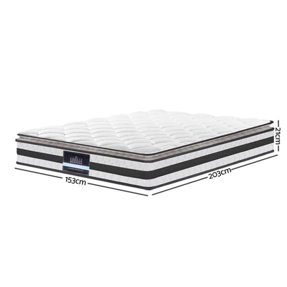 Giselle Bedding 21cm Mattress Pillow Top Queen-Mattresses-PEROZ Accessories