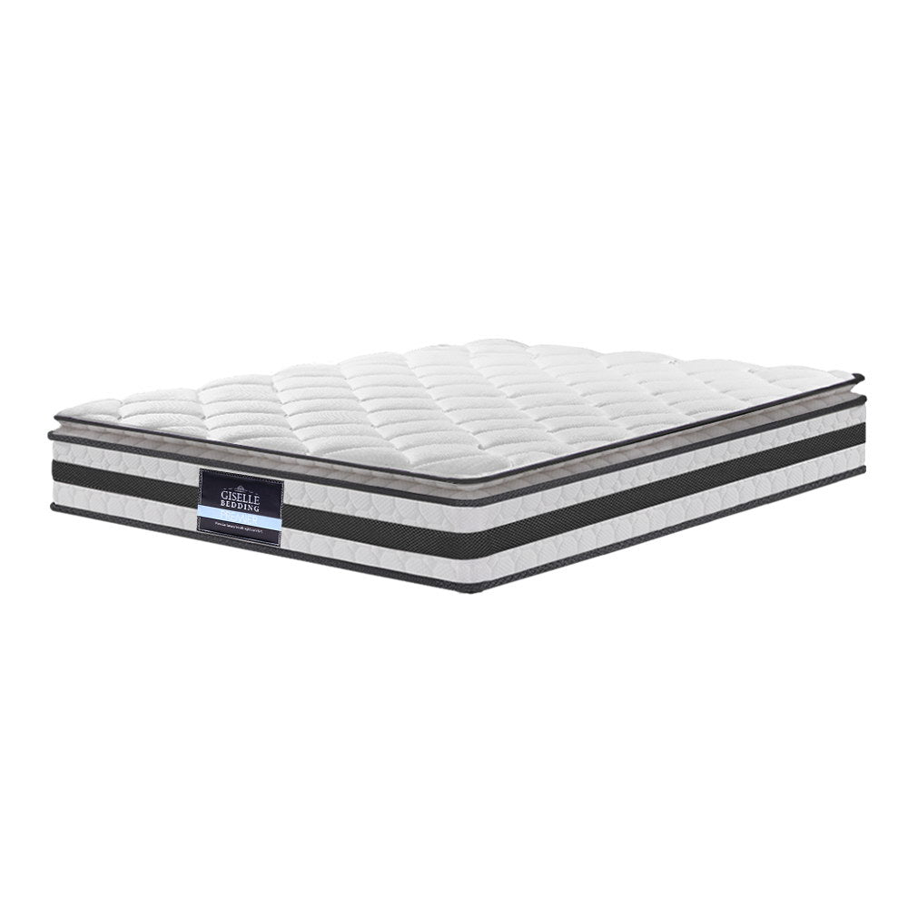 Giselle Bedding 21cm Mattress Pillow Top Single-Mattresses-PEROZ Accessories