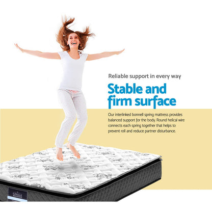 Giselle Bedding 24cm Mattress Pillow Top Queen-Mattresses-PEROZ Accessories