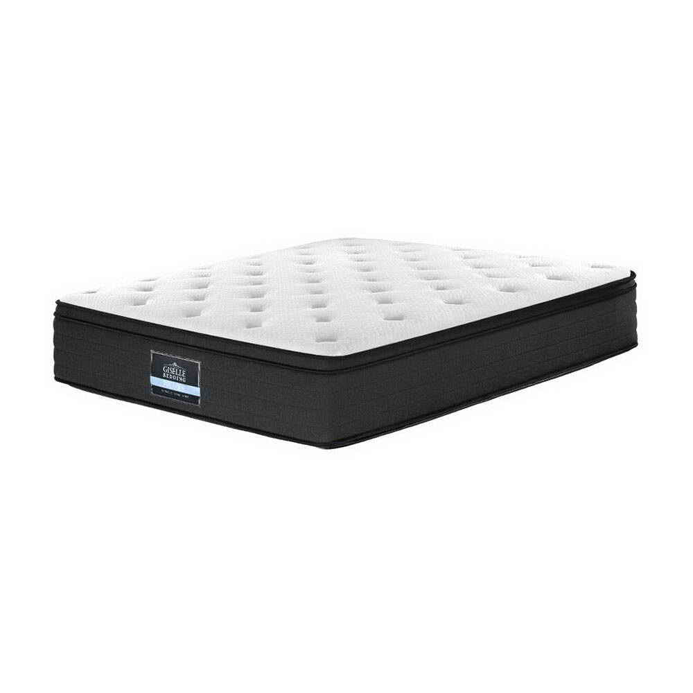 Giselle Bedding 34cm Mattress Euro Top Double-Mattresses-PEROZ Accessories