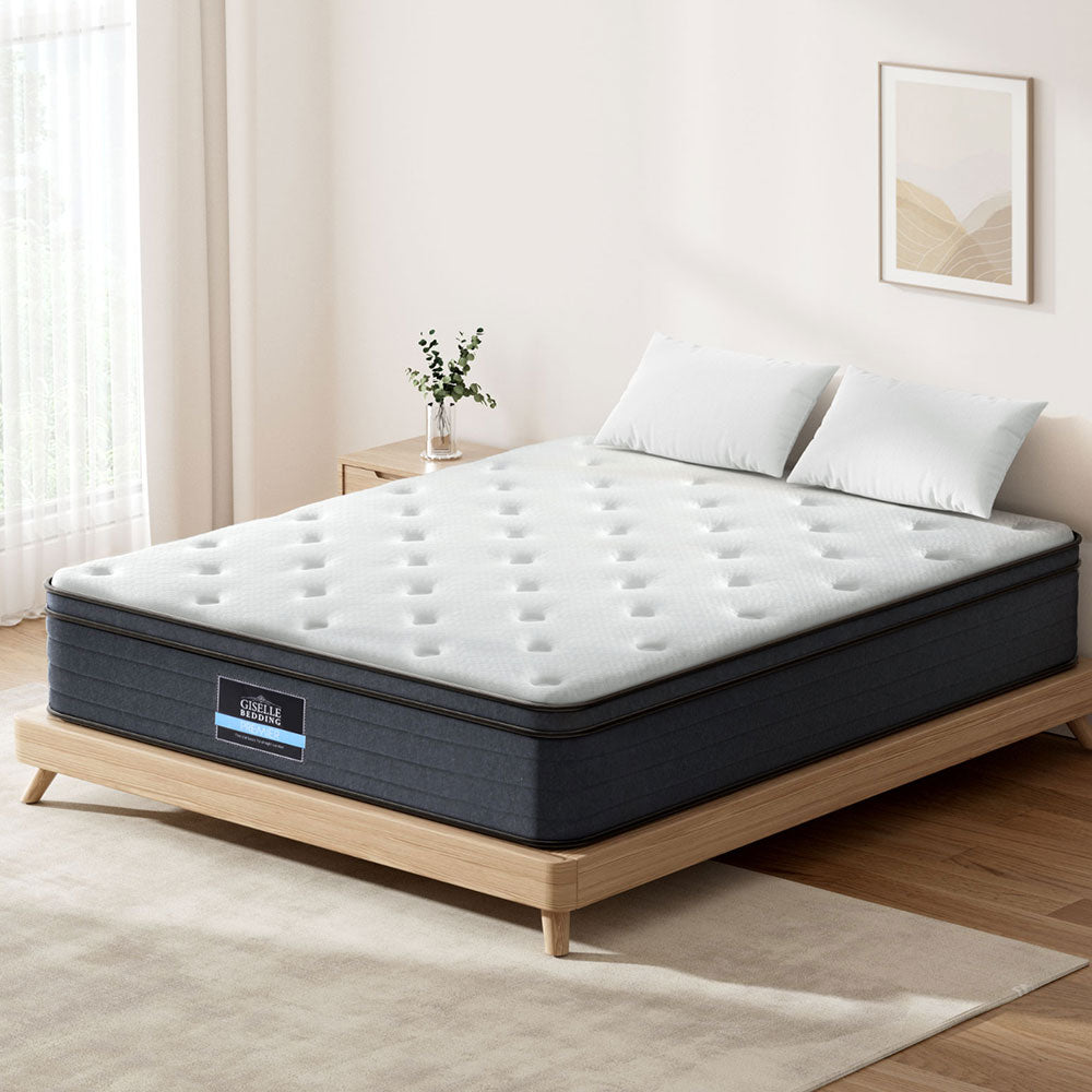 Giselle Bedding 34cm Mattress Euro Top Queen-Mattresses-PEROZ Accessories