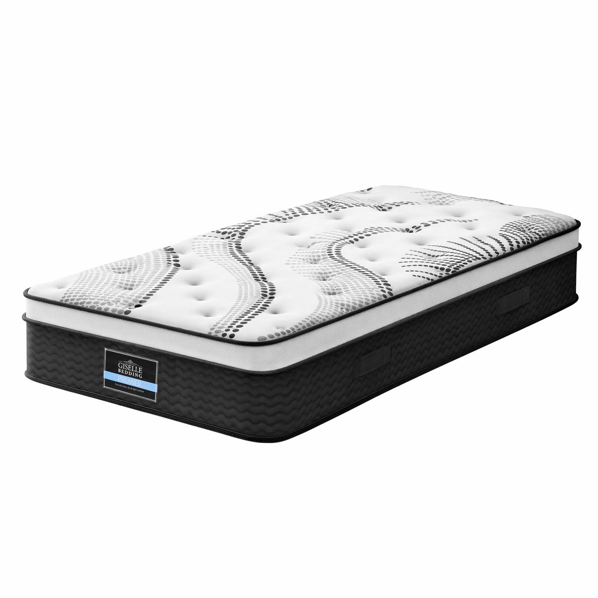 Giselle Bedding 32cm Mattress Euro Top King Single-Mattresses-PEROZ Accessories