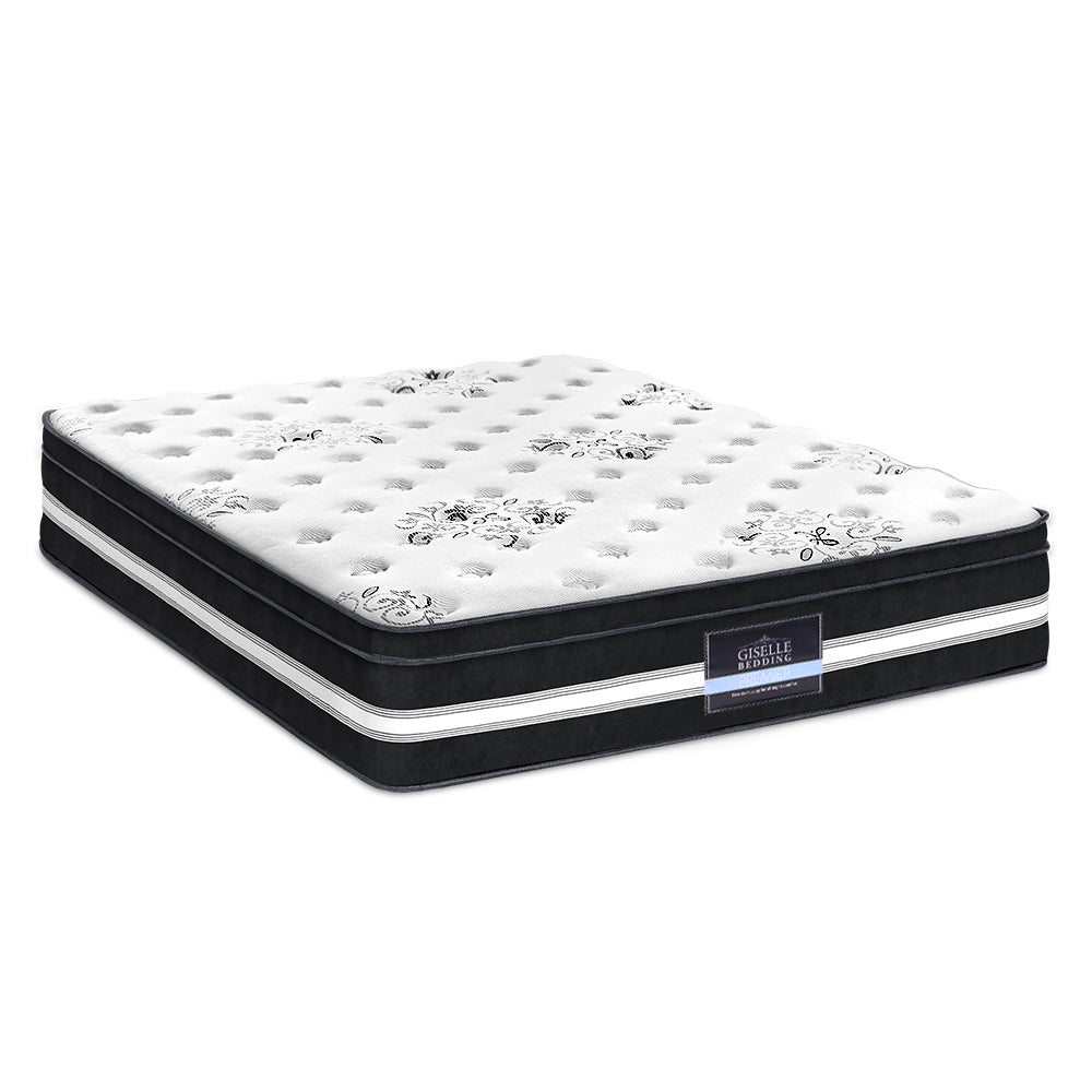 Giselle Bedding 34cm Mattress Cool Gel Memory Foam Double-Mattresses-PEROZ Accessories