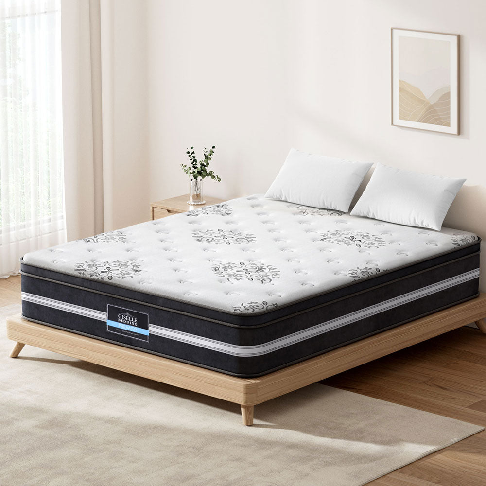 Giselle Bedding 34cm Mattress Cool Gel Memory Foam Double-Mattresses-PEROZ Accessories