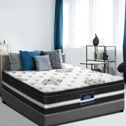 Giselle Bedding 34cm Mattress Cool Gel Memory Foam King-Mattresses-PEROZ Accessories