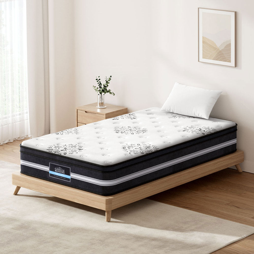 Giselle Bedding 34cm Mattress Cool Gel Memory Foam King Single-Mattresses-PEROZ Accessories