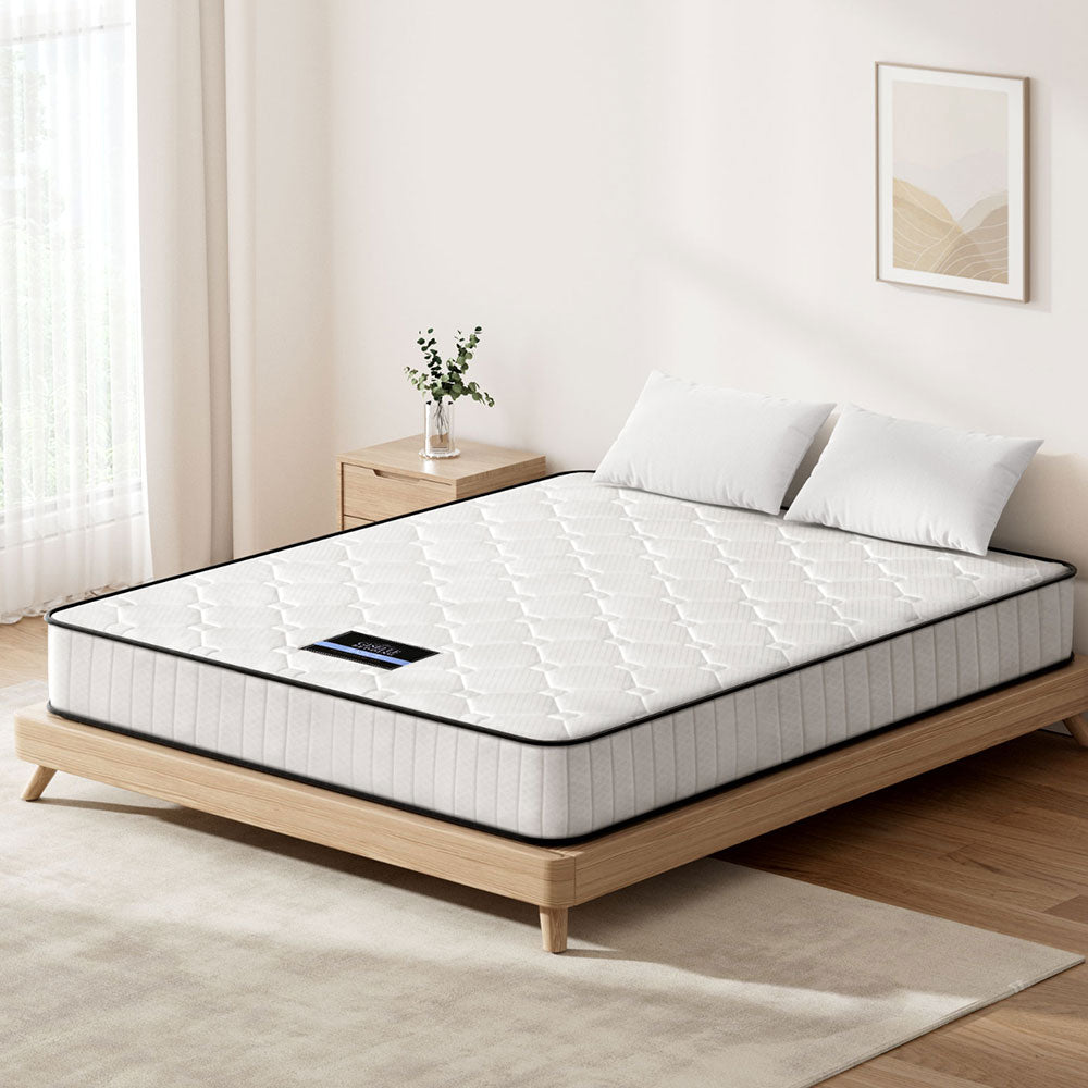 Giselle Bedding 21cm Mattress Tight Top Double-Mattresses-PEROZ Accessories