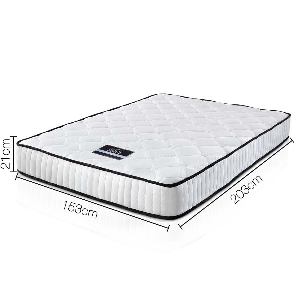 Giselle Bedding 21cm Mattress Tight Top Queen-Mattresses-PEROZ Accessories