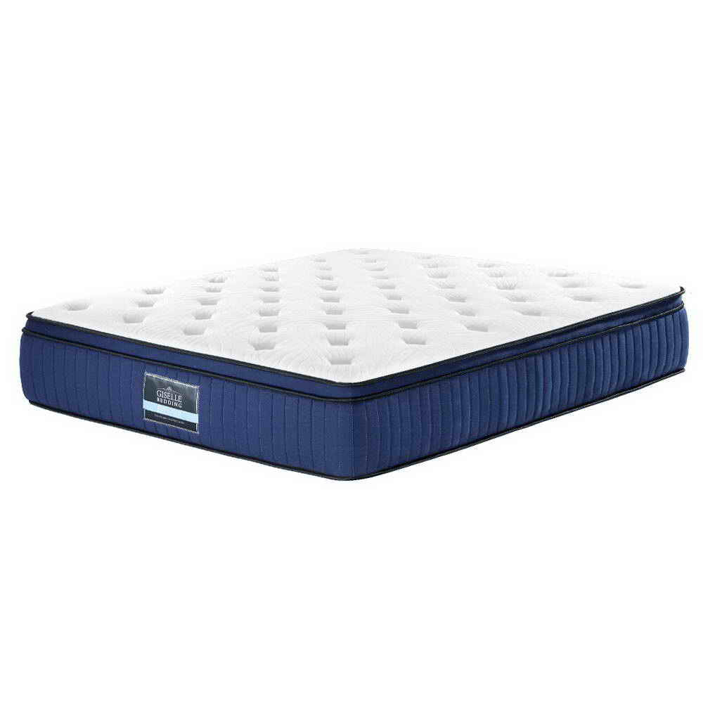 Giselle Bedding 34cm Mattress Cool Gel Memory Foam 7 Zone King-Mattresses-PEROZ Accessories