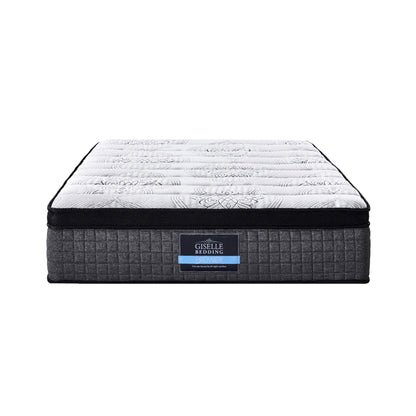 Giselle Bedding 34cm Mattress 9 Zone Latex Foam King-Mattresses-PEROZ Accessories