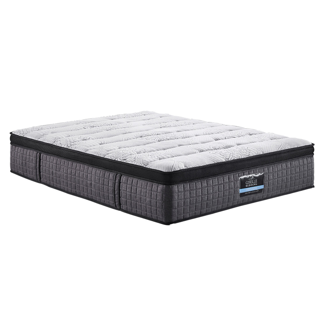 Giselle Bedding 34cm Mattress 9 Zone Latex Foam King-Mattresses-PEROZ Accessories