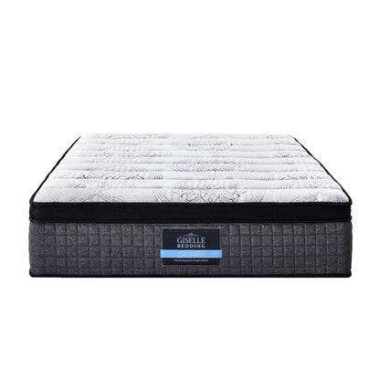 Giselle Bedding 34cm Mattress 9 Zone Latex Foam King-Mattresses-PEROZ Accessories