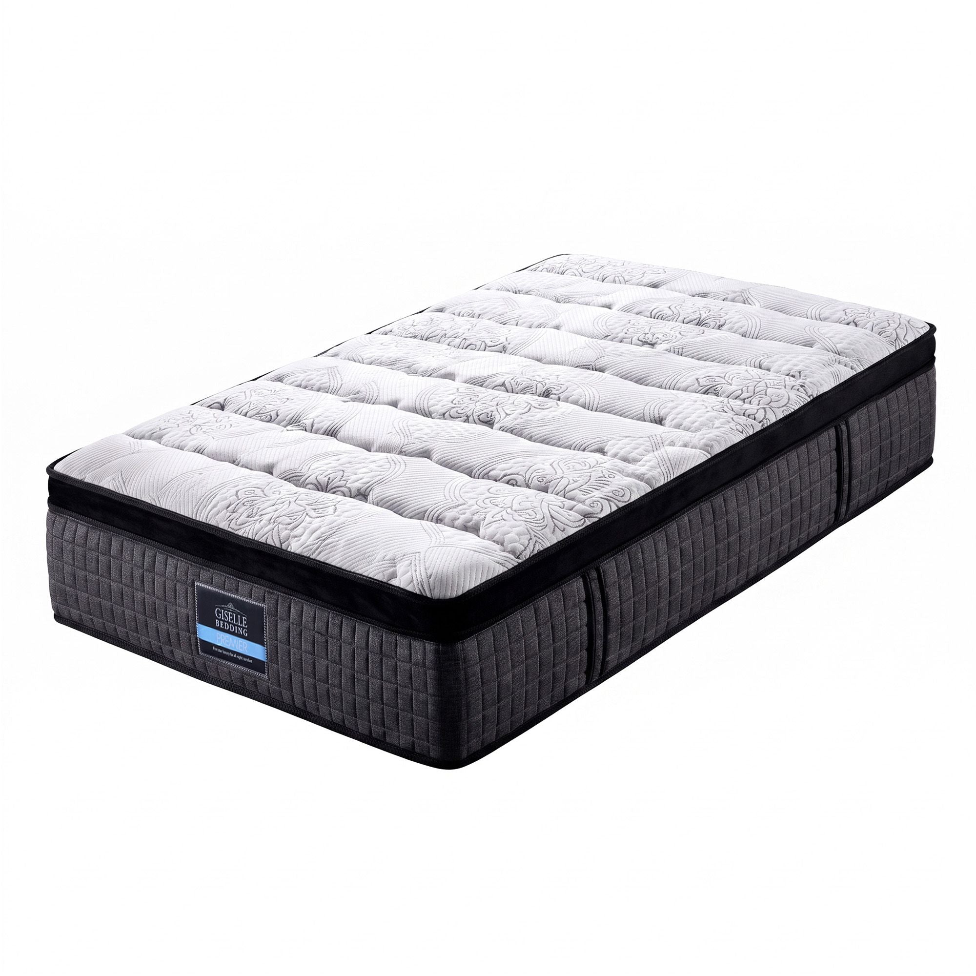Giselle Bedding 34cm Mattress 9 Zone Latex Foam King Single-Mattresses-PEROZ Accessories