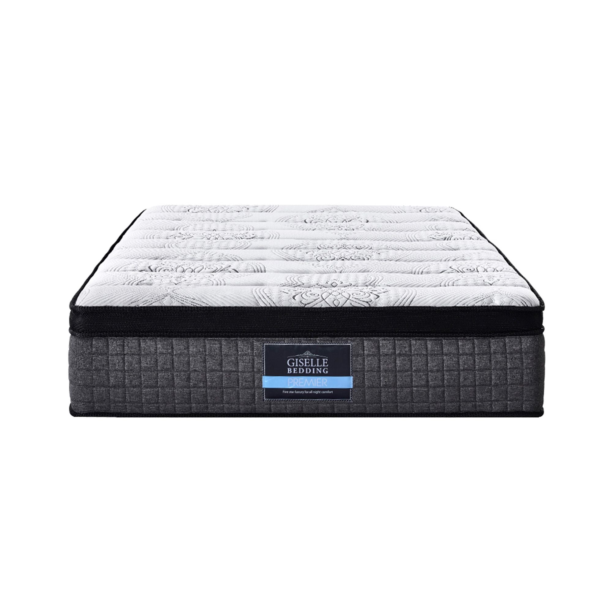 Giselle Bedding 34cm Mattress 9 Zone Latex Foam Queen-Mattresses-PEROZ Accessories