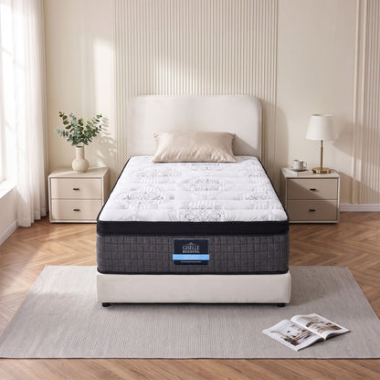 Giselle Bedding 34cm Mattress 9 Zone Latex Foam Single-Mattresses-PEROZ Accessories