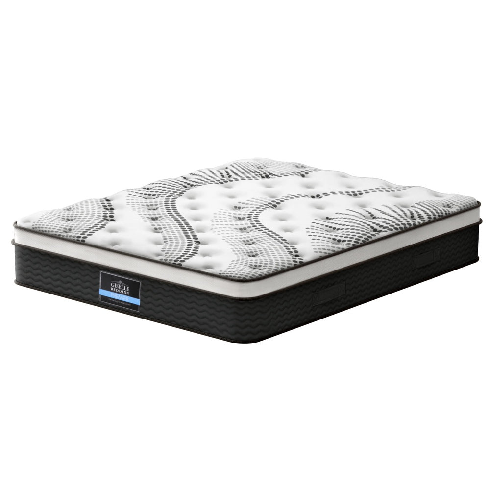 Giselle Bedding 32cm Mattress Euro Top Super King-Furniture &gt; Mattresses &gt; King Size Mattress-PEROZ Accessories
