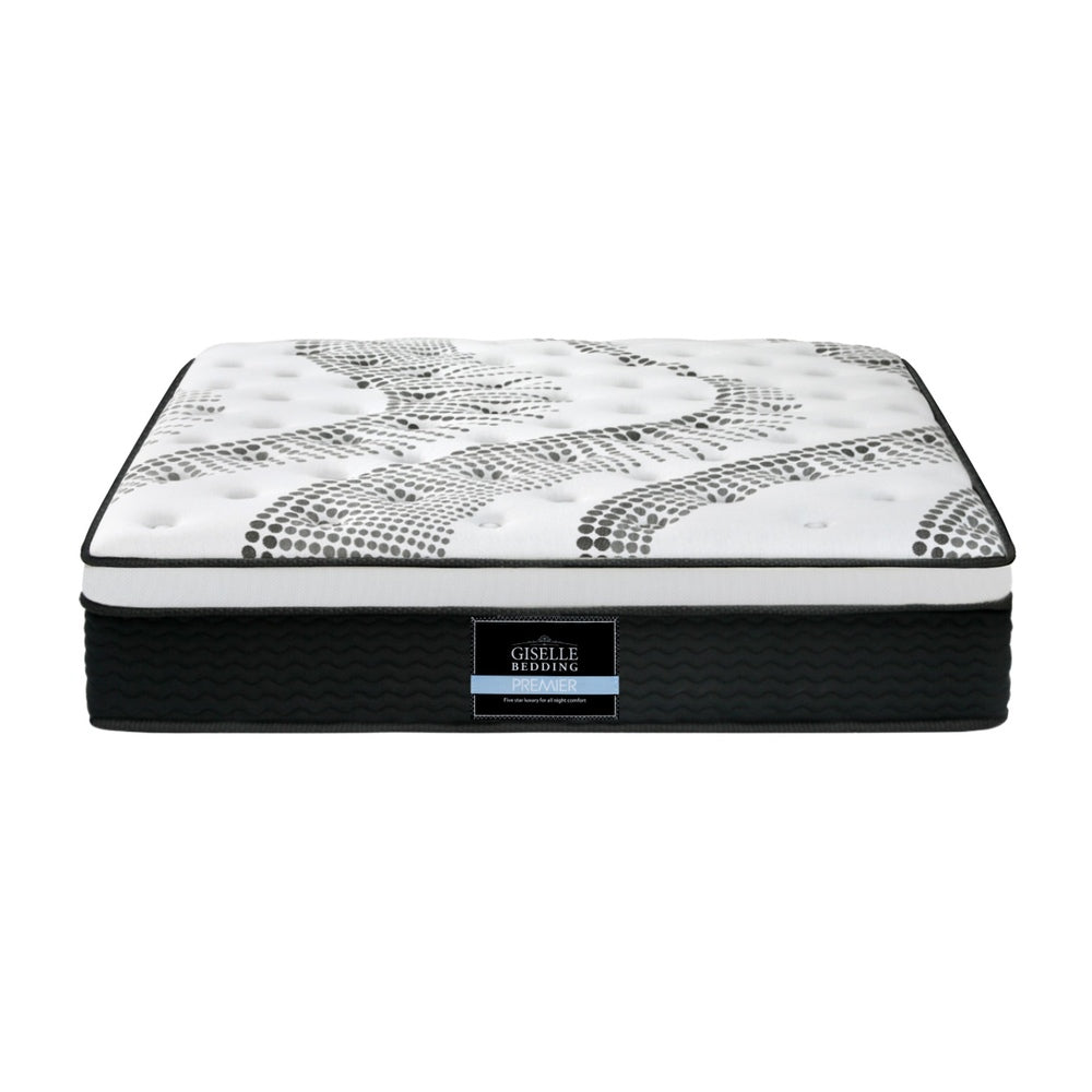 Giselle Bedding 32cm Mattress Euro Top Super King-Furniture &gt; Mattresses &gt; King Size Mattress-PEROZ Accessories