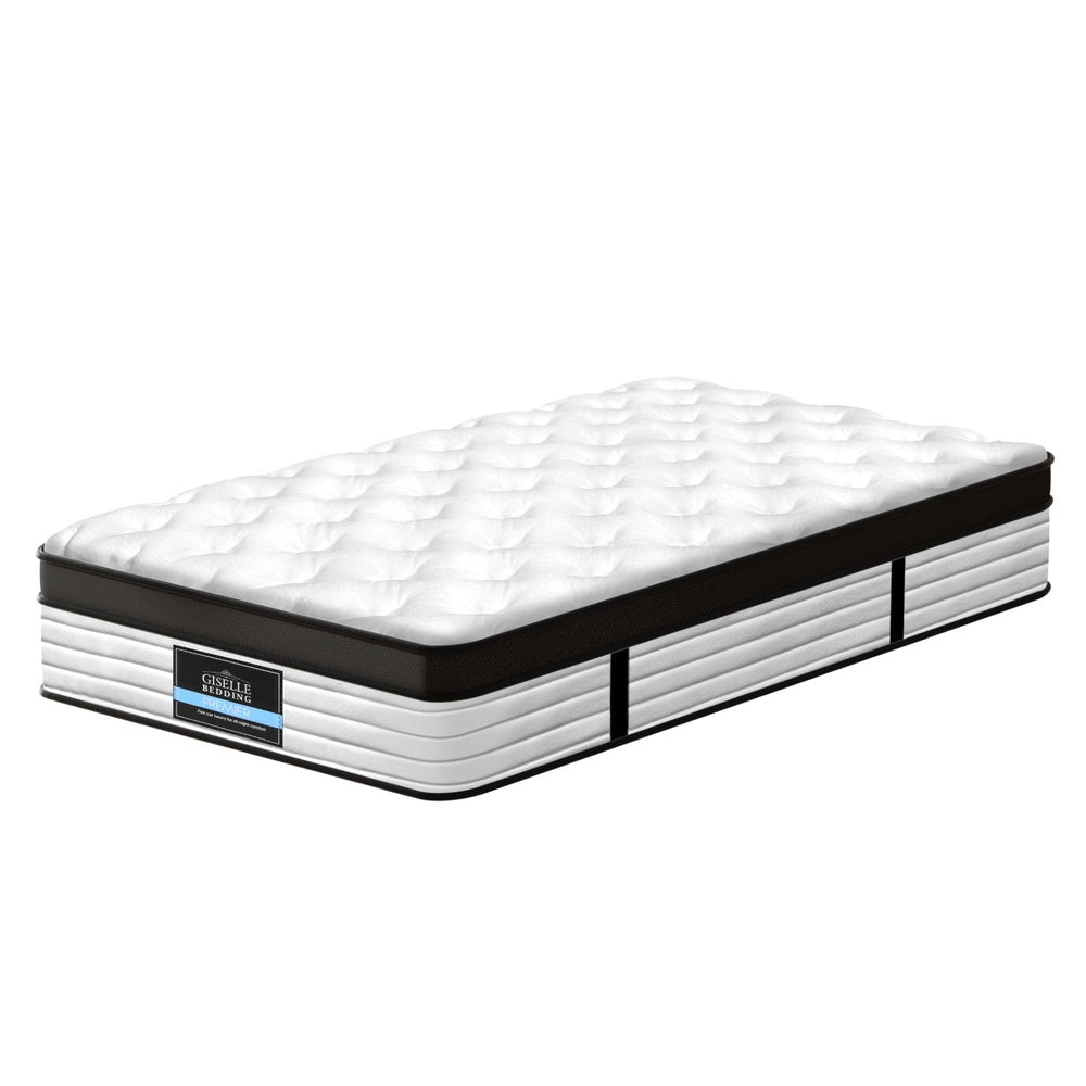Giselle Bedding 31cm Mattress Euro Top King Single-Furniture &gt; Mattresses &gt; Single Mattress-PEROZ Accessories
