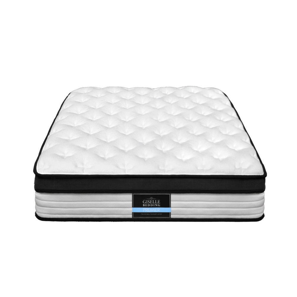 Giselle Bedding 31cm Mattress Euro Top King Single-Furniture > Mattresses > Single Mattress-PEROZ Accessories