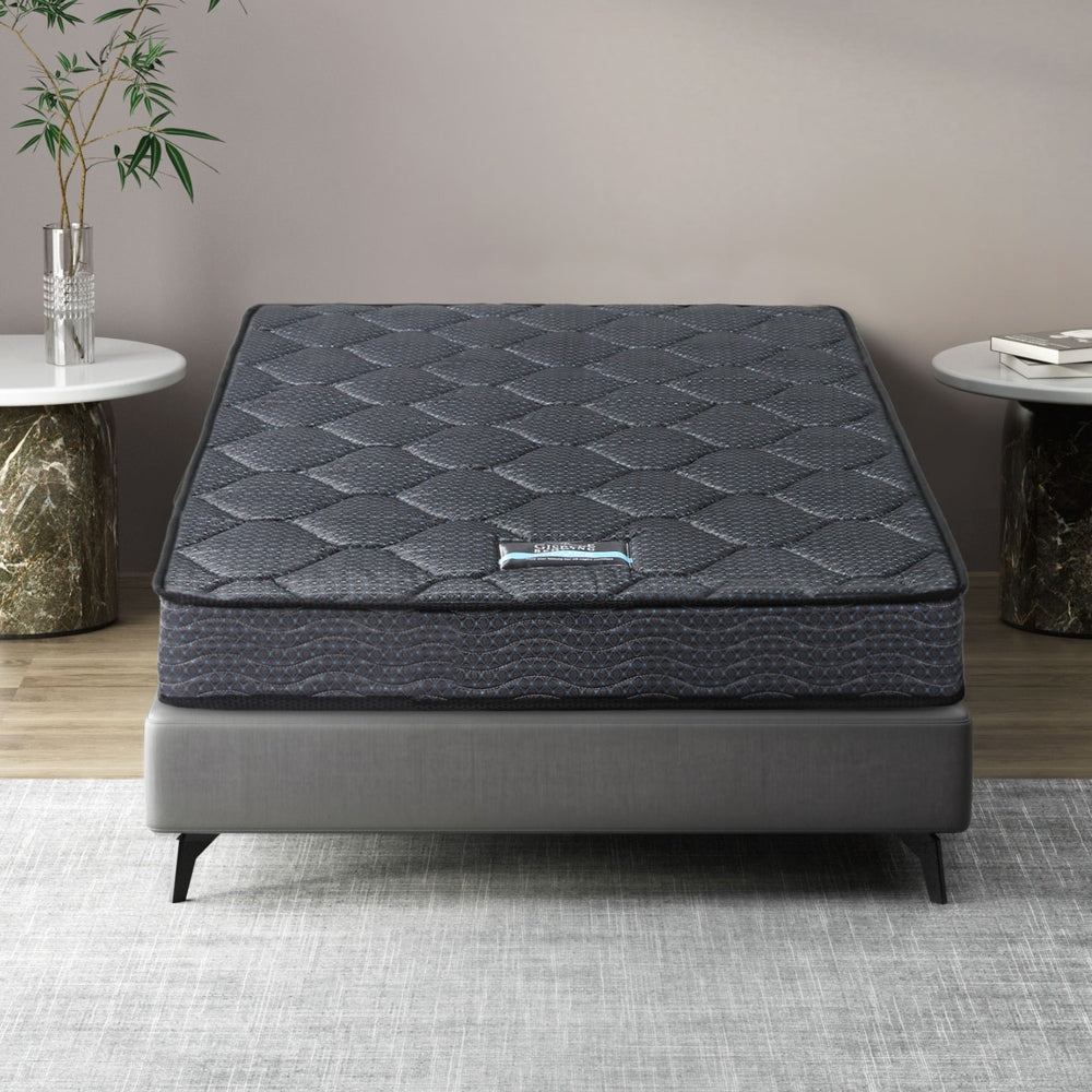 16cm Mattress Giselle Bonnell Spring King Single-Furniture &gt; Mattresses &gt; King Single Mattress-PEROZ Accessories