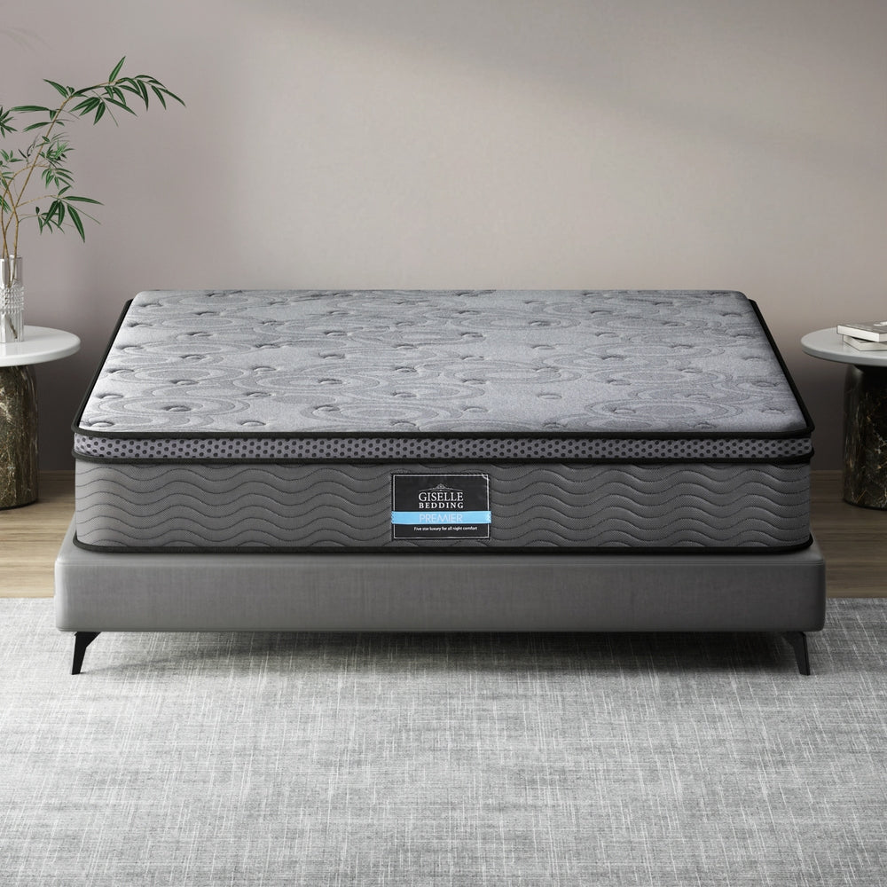 26cm Mattress Bed Giselle Queen-Furniture &gt; Mattresses &gt; Queen Mattress-PEROZ Accessories