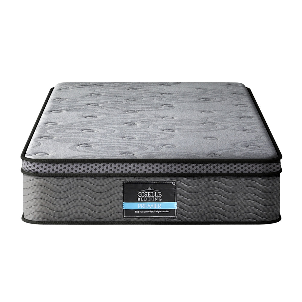 26cm Mattress Bed Giselle Single-Furniture &gt; Mattresses &gt; Single Mattress-PEROZ Accessories
