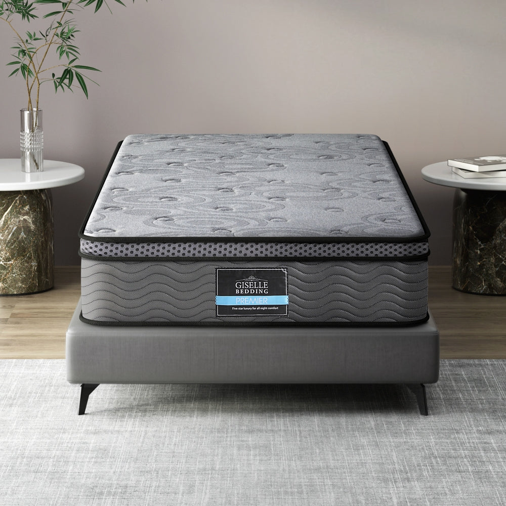 26cm Mattress Bed Giselle Single-Furniture &gt; Mattresses &gt; Single Mattress-PEROZ Accessories