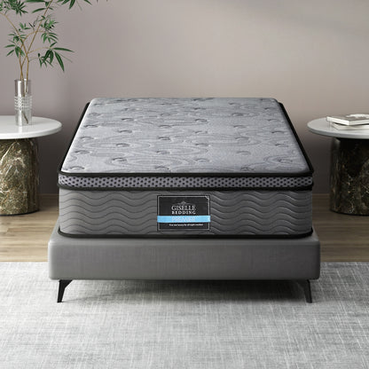 26cm Mattress Bed Giselle Single-Furniture &gt; Mattresses &gt; Single Mattress-PEROZ Accessories