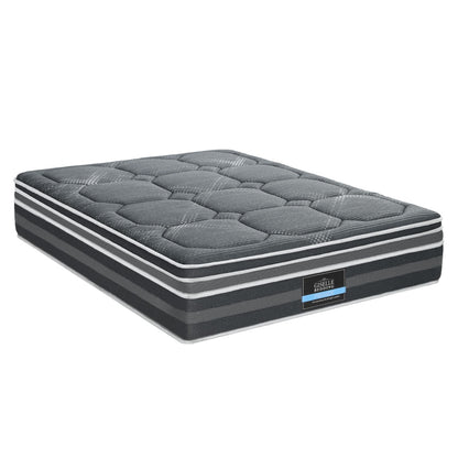 Giselle Bedding 35cm Mattress Bamboo Cover Double-Furniture &gt; Mattresses &gt; Double Mattress-PEROZ Accessories