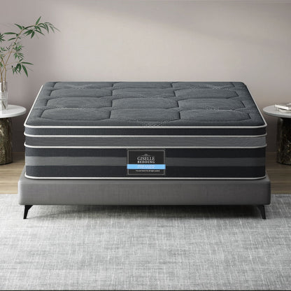 Giselle Bedding 35cm Mattress Bamboo Cover Double-Furniture &gt; Mattresses &gt; Double Mattress-PEROZ Accessories