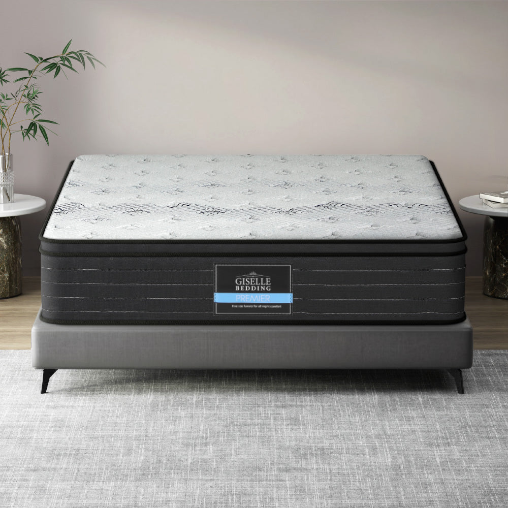 Giselle Bedding 32cm Mattress Extra Firm Queen-Mattresses-PEROZ Accessories