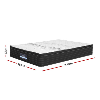 Giselle Bedding 32cm Mattress Extra Firm Queen-Mattresses-PEROZ Accessories