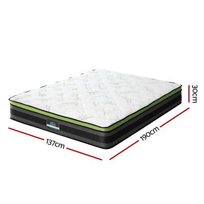Giselle Mattress Cool Gel Foam 30cm Double-Furniture > Mattresses > Double Mattress-PEROZ Accessories