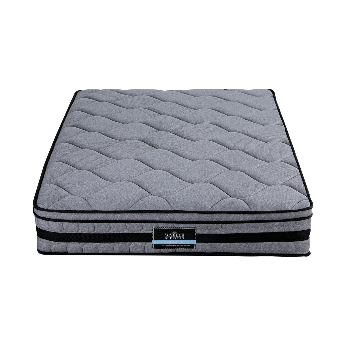 Giselle Bedding 34cm Single Mattress Hybrid, Pocket Spring Bed Mattress-Furniture > Mattresses > Single Mattress-PEROZ Accessories