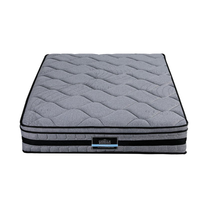 Giselle Bedding 34cm Single Mattress Hybrid, Pocket Spring Bed Mattress-Furniture > Mattresses > Single Mattress-PEROZ Accessories