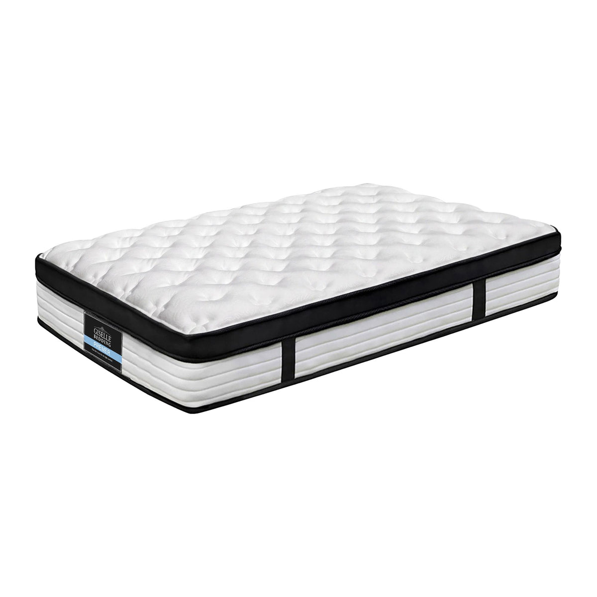 Giselle Bedding 31cm Mattress Euro Top Single-Mattresses-PEROZ Accessories