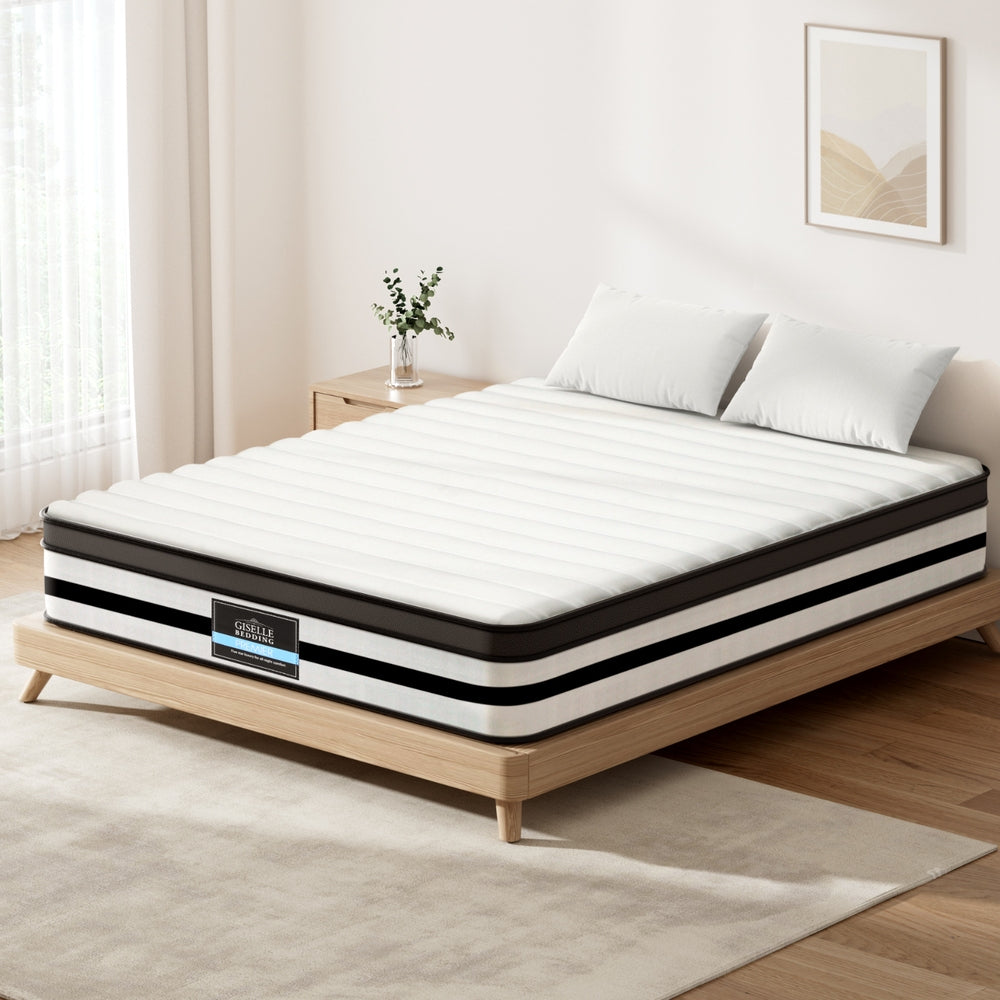 Giselle Bedding 27cm Mattress Euro Top Queen-Mattresses-PEROZ Accessories