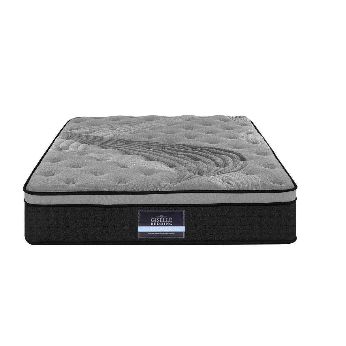 Giselle Bedding 34cm Mattress Bamboo Cover Double-Mattresses-PEROZ Accessories
