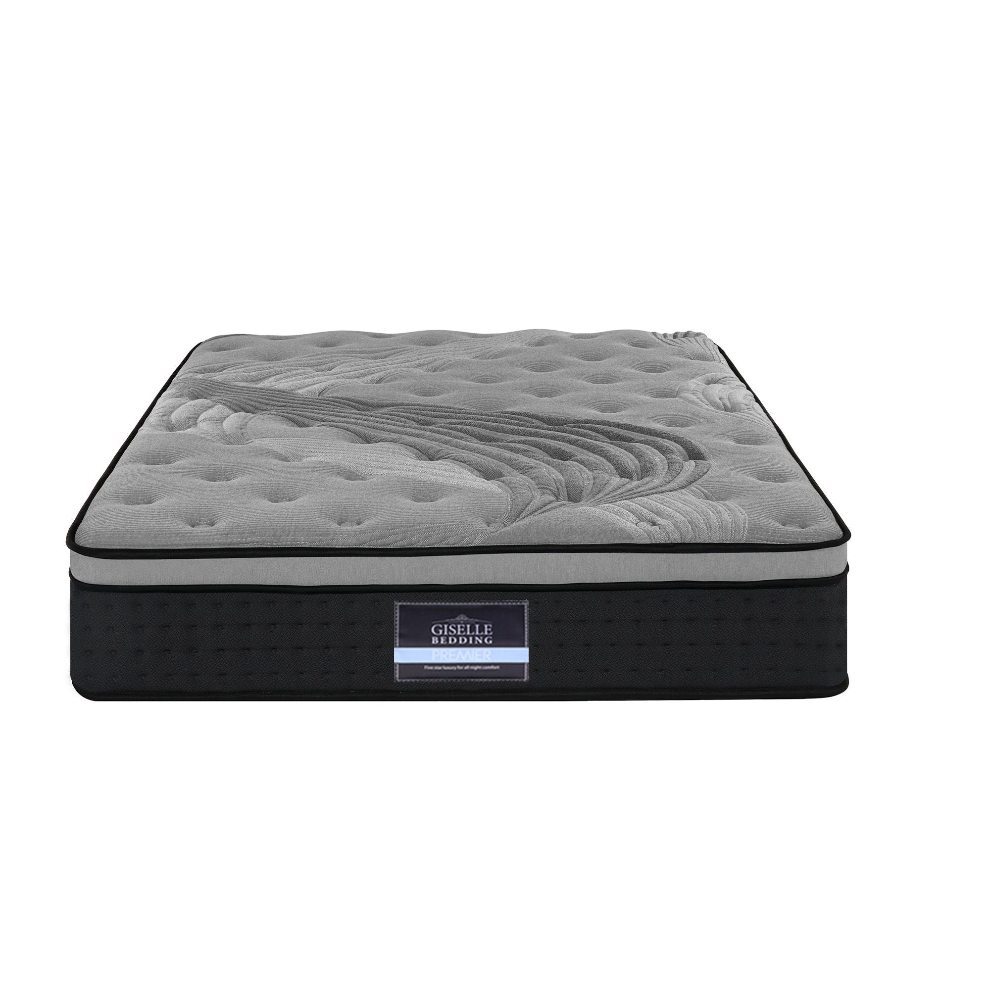 Giselle Bedding 34cm Mattress Bamboo Cover Double-Mattresses-PEROZ Accessories