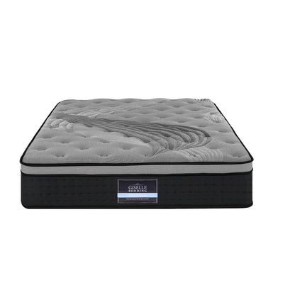 Giselle Bedding 34cm Mattress Bamboo Cover Double-Mattresses-PEROZ Accessories